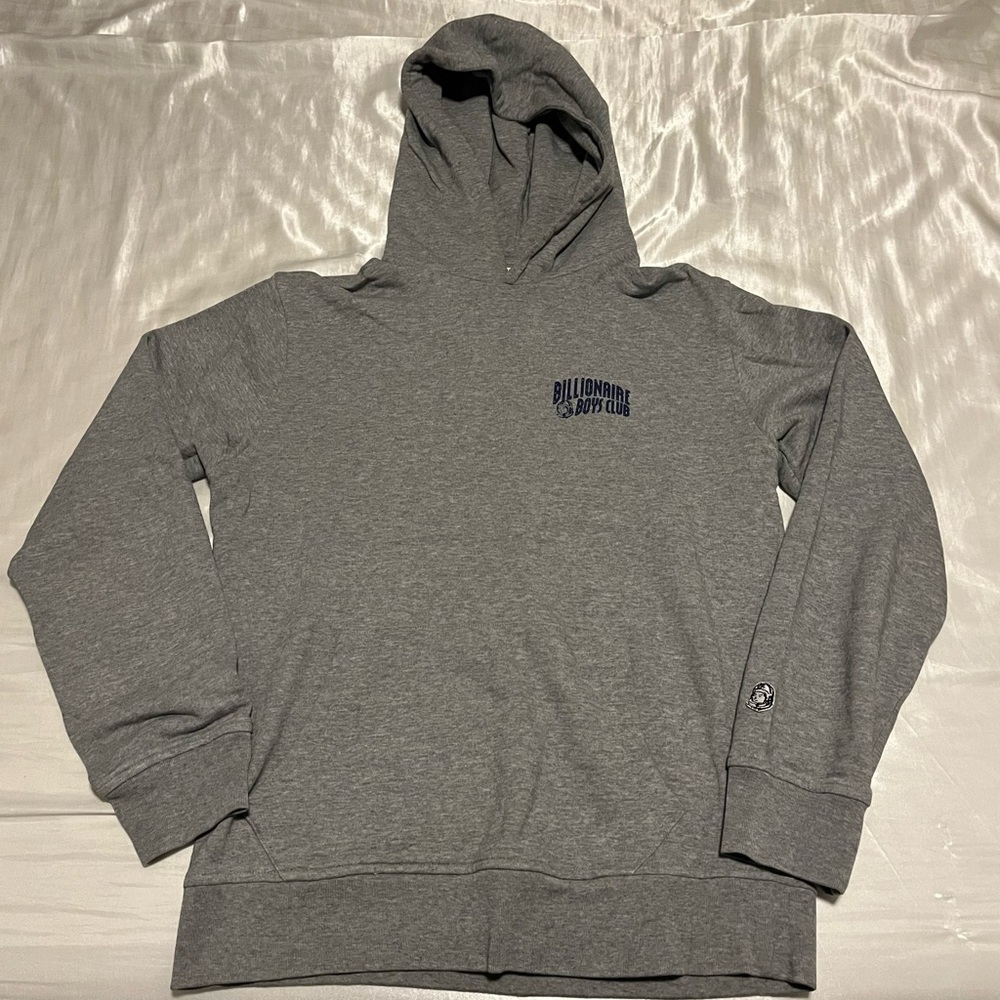 Billionaire Boys Club Small-Arch Logo Hoodie Gray Mens Small